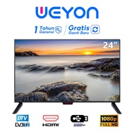 Unik Weyon tv led 24 inch tv digital 27inch televisi Murah