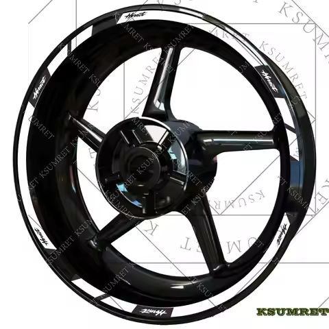 For HORNET Wheel Sticker Motorcycle Stickers HORNET600 Moto Rim Decals Kit