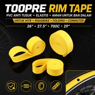 TOOPRE Rim Tape Inner Lining for MTB Road Bike Tires 26 27.5 650b 700c 29 Inch Rimtape