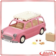 Sylvanian Families vehicle "Fun Family Car" V-05 ST Mark Certification, for ages 3 and up. Toy dollhouse by Epoch Co., Ltd.