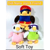 Didi Nana Jojo Soft Toys For Kids 33cm Patung Didi & Friend