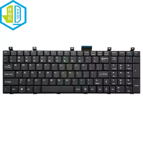 US English Notebook Keyboard For MSI Megabook A5000 700P EX600 EX600R EX610 GX600 GX700 CR620 CR720 