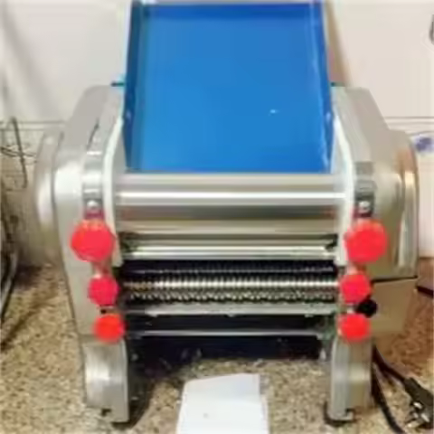 Household Fresh Pasta Machine Noodles Maker Noodle Cutter Electric Automatic Electric Dough Grinder