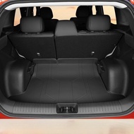 Aion v พรมพรมหนังไฮโซเข้ารูป6D7D ถาดหลังรถ แผ่นรองกระโปรงหลังรถ ของแต่ง กุญแจของแต่ง Trunk Mats ป้อง