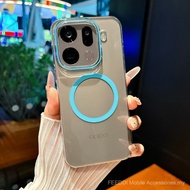 Sarung telefon untuk OPPO x9pro, sarung keras anti-jatuh magnetik