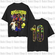 Brazil Ronaldinho T-shirt/Football T-shirt Ronaldinho Legend Striker Of Brazil Unisex