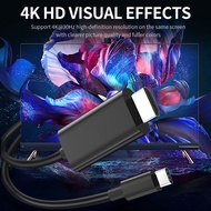 New 2M/6.6ft/78.74in USB C to HDMI Cable, HD Video Converter 4K30Hz USB3.1 Type C to HDMI1.4 Adapter
