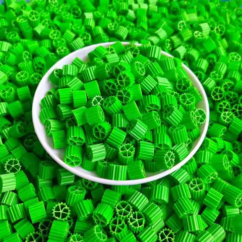 250g K1 Filter Media Biological Filtration Media Bio Balls Water Treatment For Fish Tank Aquarium Po