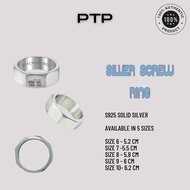 Silver Screw Ring S925 Silver