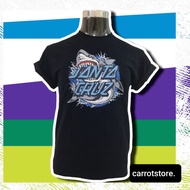 Tshirt SANTA CRUZ For Men Women Baju Lelaki Perempuan Unisex Cotton 100% Viral Murah Borong Plain Sh