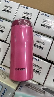 TIGER 虎牌 不鏽鋼保溫杯 覆盆子粉紅  360ML【平行進口】