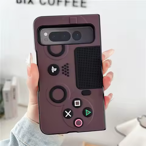 Cute Cartoon Game machine fashion Game Boy Protection Phone Cases for Google Pixel Fold Pixel 9 Pro 