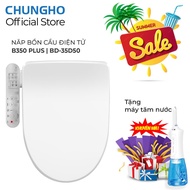 ChungHo B350 Plus electronic toilet lid - Warm water washing, drying, heating, imported from Korea
