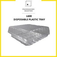 L600 Disposable Plastic Tray, Cake Tray, Food container 50pcs