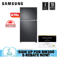 SAMSUNG 670L RT21M6211SG/ME Gross Refrigerator Inverter 2 Door Fridge Peti Sejuk Peti Ais 2 Pintu