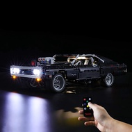Led Lighting Kit for Technic Fast & Furious Dom’s Dodge Charger - Compatible with Lego 42111 Buildin