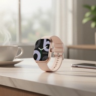 Curve Smartwatch, Waterproof, 2.01-Inch Curved IPS Screen, Bluetooth Calling, Running Pace, Custom W