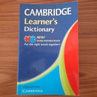 (มือสอง ถูกที่สุด) [ฉบับสมบูรณ์] Cambridge Learner 's Dictionary English - English พจนานุกรม อังกฤษ 