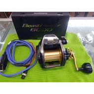 SHIMANO beastmaster 6000 USED (WARRANTY 5 BULAN)