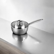 GELLIS鵲利仕SUS316精鑄20cm節能一體成型含蓋雪平鍋湯鍋泡麵鍋牛