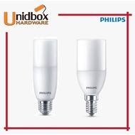 Philips LED Stick Bulb Light 5.5W/7.5W/9.5W E27 E14 Light Bulb/Long life/ Save electricity - 2 Pcs