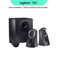 Logitech Z313 2.1 Multimedia Speaker System with Subwoofer, Full Range Audio, 50 Watts Peak Power, S