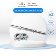 Reefit short arm weight bar, 35cm dumbbell bar