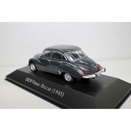 Foreign Trade 1 43 Alloy Car DKW VEMAG BELCAR 1965 Brazil Car Retro Emotion Classic Model