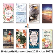 18 Month Planner · January 2026 ~ June 2027 · Christian Calendars