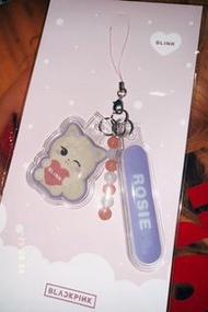 [BLACKPINK] Character light stick airtube keyring - Rosie