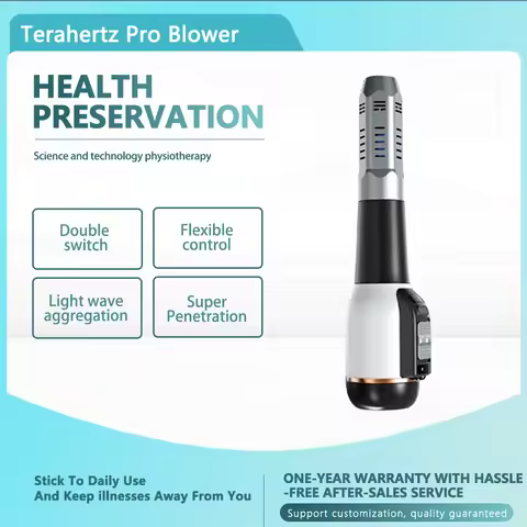 1200W Terahertz Pro Hair Dryer Blower Stick Treatment Tool Iteracare Terahertz Wellness Devices Thz 