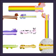 [WX] Book Reading Tool Colorful Overlay Bookmark Guided Reading Strips Colored Overlay for Kids Dysl
