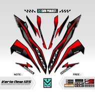 STRIPING VARIO NEW 125 2023 MOTIF 54 / STICKER VARIO NEW 125 CBS ISS / 150 / VARIO 125/150 STOCK DEC