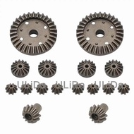 16Pcs 12T 16T 10T 30T Stainless Steel Motor Driving Gear Planet Gear Differential Gears Combo Set Fo