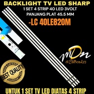 SHARP 40 INCH LED TV BACKLIGHT LC-40LE820M SHARP LED TV BACKLIGHT