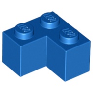 Lego 2357 Brick 2 x 2 Corner blue