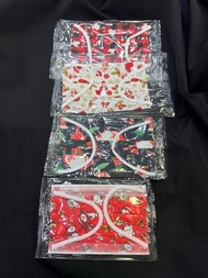 盾牌 小童或中童聖誕節口罩 $5/10個