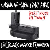[BMC] KingMa VG-C4EM Battery Grip for Sony A7 Mark4 (A7IV) A7R M4 (A7RIV) A9 Mark2 (A9II) Camera *Fits 2x FZ-100 Battery