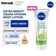 NIVEA Extra Bright C&AHA Vitamin Body Serum 170ml