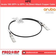 HPE Aruba 10G SFP+ to SFP+ 1m Direct Attach Copper Cable (J9281D)