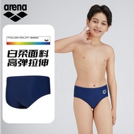 Arena กางเกงว่ายน้ำชายเด็ก ชุดว่ายน้ำผู้ชาย ชุดว่ายน้ำแบบสวมหัว ชุดว่ายน้ำชาย แห้งเร็ว เครื่องมือว่า