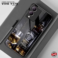 HP HS37 Vivo Y17S Case - Glass Softcase - 2D Glossy Hardcase - Protective Phone Case Latest 2024hp -