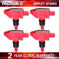 4x Ignition Coils For 2004-2011 Mazda RX8 RX-8 1.3L UF501 N3H1-18-100 N3H118100B9U