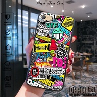 Case OPPO A71hp - OPPO A71 Softcase GRAFF Motif - OPPO A71 Casing - Silicone OPPO A71hp - Kesing hp 