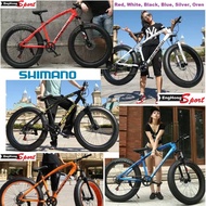 Sport Fat Bike 26inch mountain bicycle 21 Gear Set LOWEST PRICE, Basikal Besar, Basikal Tayar Besar