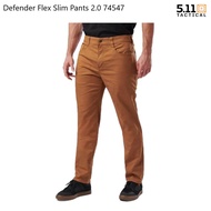 5.11 Tactical Defender Flex Slim Pants 2.0 74547 กางเกงขายาวกึ่งแทคติคอล ทรงสลิมฟิต กระเป๋า 7 ช่อง เ