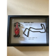 3D Printed F1 Track Art