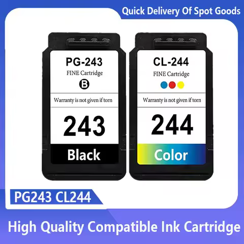 PG243XL CL244XL Remanufactured For Canon PG243 CL244 Ink Cartridge For Canon Pixma MG2924 MG2420 MG2