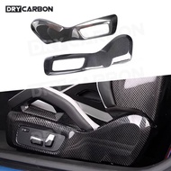 On sale Dry Carbon Fiber Seat Frame Panel Cover Trim for BMW X3M X4M G80 M3 G82 G83 M4 2021+ Bucket 