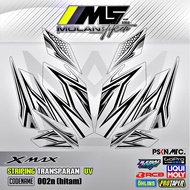Decal Sticker Striping Variation Transparent Uv Xmax Connected Xmax New Xmax V2 Xmax Gen 2 Yamaha Xm